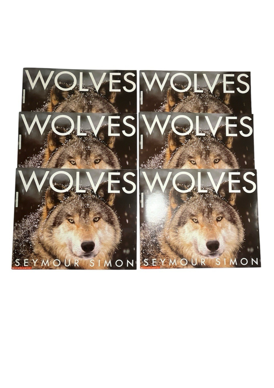 Wolves by Seymour Simon PB Guided Reading Scholastic Lot of 6 Books Class Set